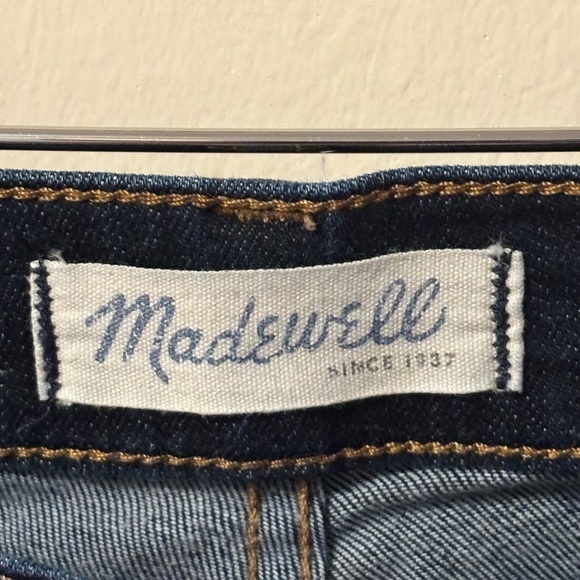 Madewell Dark Indigo Flare Jeans - Picture 3 of 14